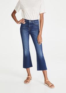 L'AGENCE Kendra High Rise Crop Flare Jeans