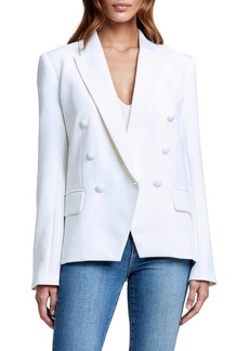 L'AGENCE Kenzie Double Breasted Blazer