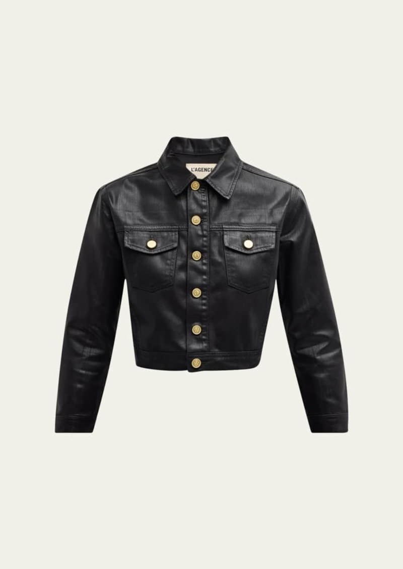 L'Agence Koda Cropped Jacket