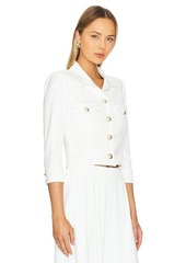 L'AGENCE Kumi Cropped Fitted Jacket