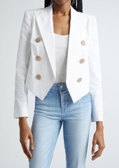 L'AGENCE Lila Double Breasted Boxy Blazer