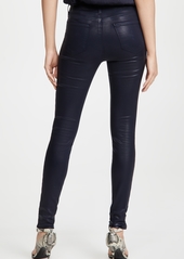L'AGENCE Marguerite High Rise Coated Skinny Jeans