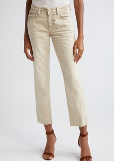 L'AGENCE Milana Stovepipe Ankle Straight Leg Jeans