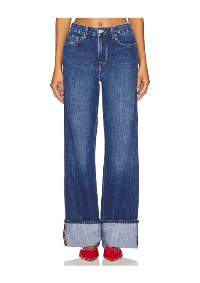 L'AGENCE Miley Wide Leg Jeans