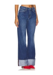 L'AGENCE Miley Wide Leg Jeans