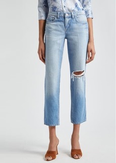 L'AGENCE Nevia Low Rise Slouch Straight Leg Jeans