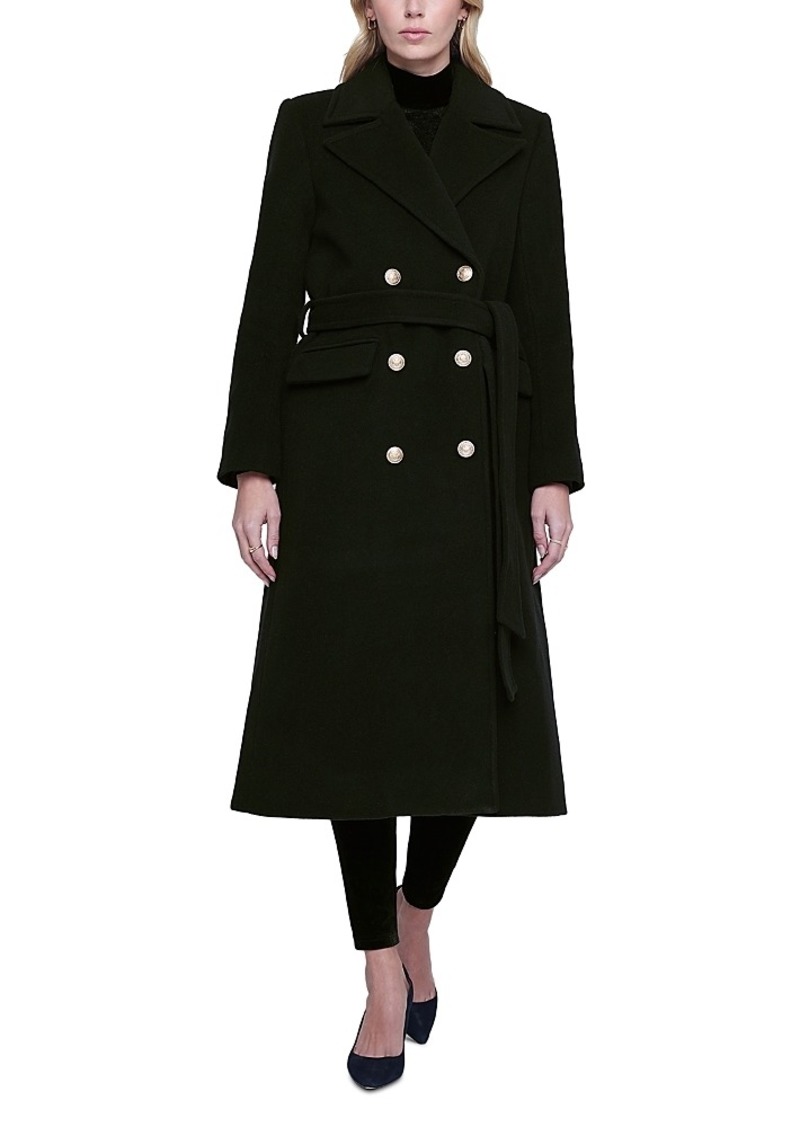 L'Agence Olina Double Breasted Belted Coat