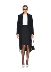 L'AGENCE Olina Long Coat With Belt