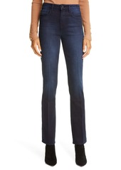 L'AGENCE Oriana High Waist Straight Leg Jeans (Belmont)