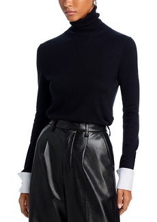 L'Agence Poplin Cuff Sweater