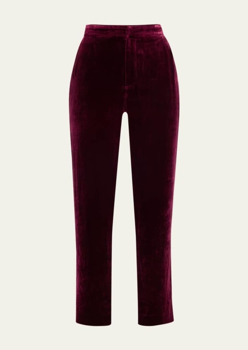 L'Agence Rebel Velvet Trousers