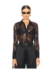 L'AGENCE Reims Lace Blouse