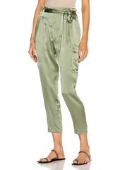 L'AGENCE Roxy Paperbag Cargo Pant