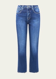L'Agence Sada High Rise Slim Crop Jeans