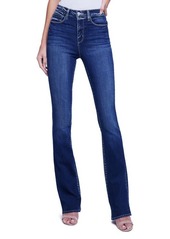 L'AGENCE Selma High Waist Sleek Baby Bootcut Jeans