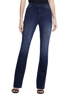 L'Agence Selma Mid Rise Flare Jeans in Maverick