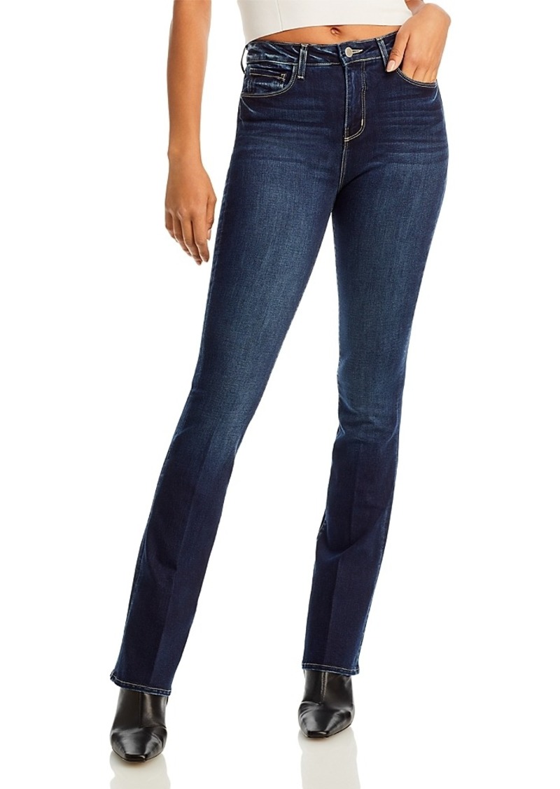 L'Agence Selma Sleek High Rise Baby Bootcut Jeans in Columbia