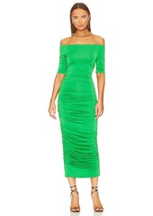 L'AGENCE Sequoia Off Shoulder Dress