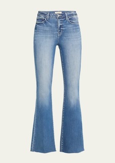 L'Agence Sera High-Rise Sneaker Flare Jeans