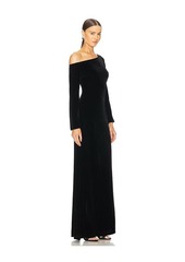 L'AGENCE Seren Cutout Maxi Dress