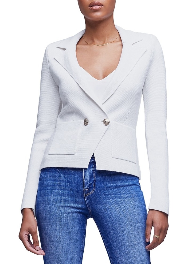 L'Agence Sofia Knit Blazer