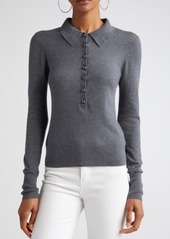 L'AGENCE Sterling Collar Sweater