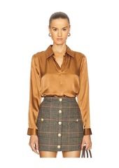 L'AGENCE Tyler Long Sleeve Blouse