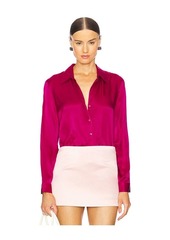 L'AGENCE Tyler Long Sleeve Blouse