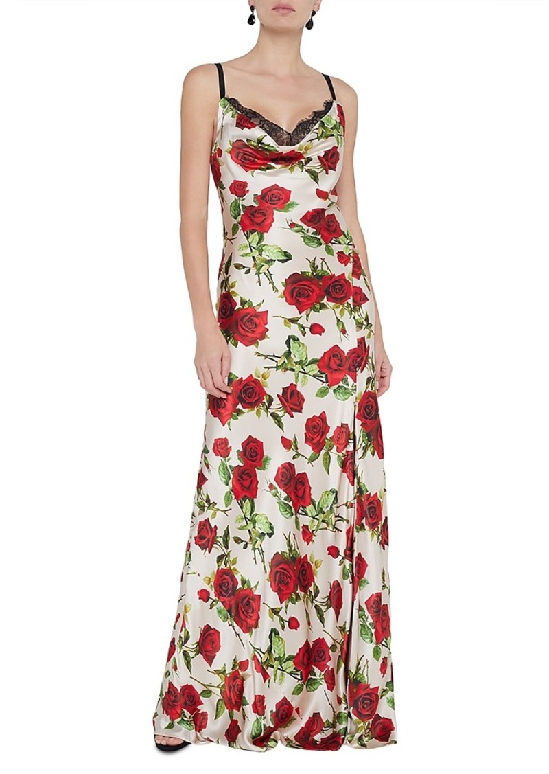 L'Agence Venice Silk Gown