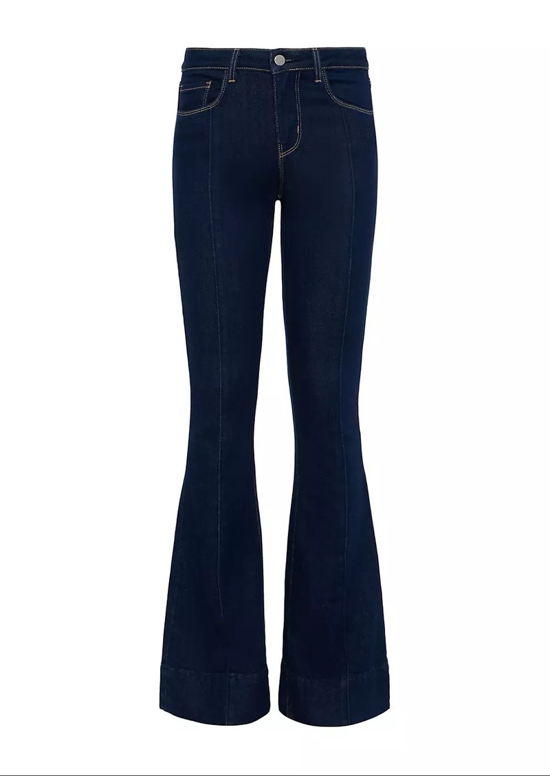 L'Agence Lenora Low-Rise Flared Jeans