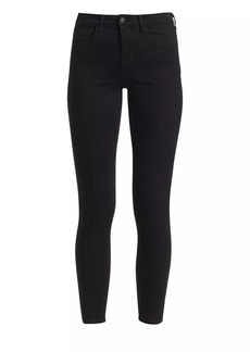 L'Agence Margot Mid-Rise Ankle Skinny Jeans