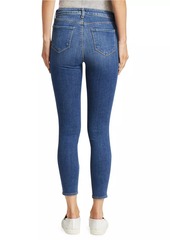 L'Agence Margot Mid-Rise Stretch Skinny Ankle Jeans