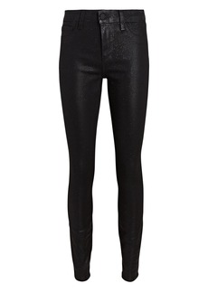 L'Agence Marguerite Coated Skinny Jeans