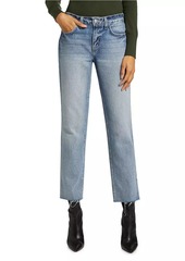 L'Agence Milana Low-Rise Slim Crop Jeans