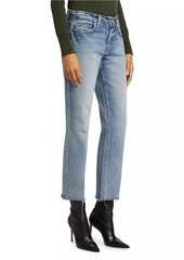L'Agence Milana Low-Rise Slim Crop Jeans