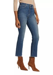 L'Agence Mira Crop Micro Boot-Cut Jeans