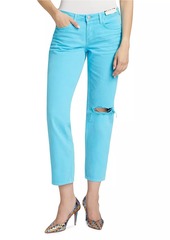 L'Agence Nevia Low-Rise Slouch Straight Jeans