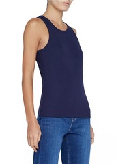 L'Agence Nia Rib-Knit Tank Top