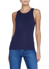 L'Agence Nia Rib-Knit Tank Top