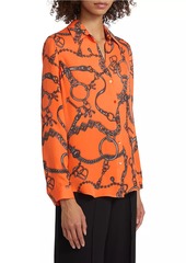 L'Agence Nina Silk Blouse