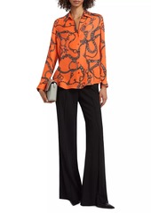 L'Agence Nina Silk Blouse