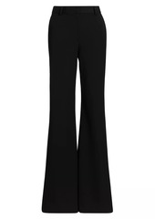 L'Agence Pilar Mid-Rise Flare Trousers