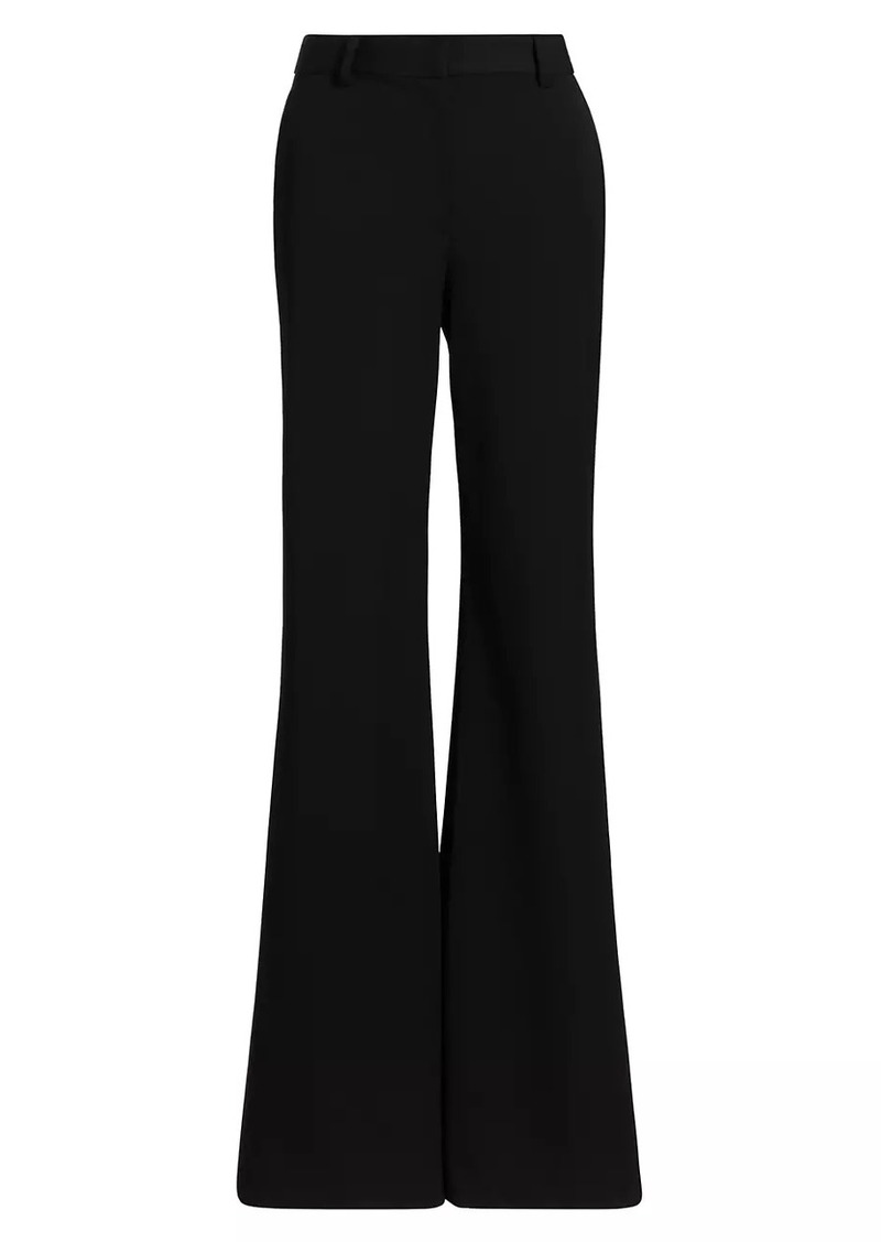 L'Agence Pilar Mid-Rise Flare Trousers