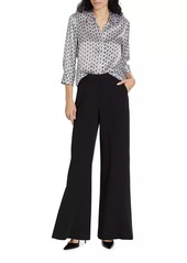 L'Agence Pilar Wide-Leg Pants