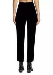 L'Agence Rebel Tapered Velvet Trousers