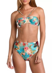L'Agence Rococo Roses Alexandria Underwire Bikini Top