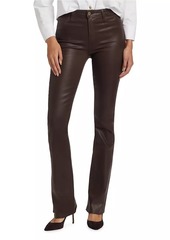 L'Agence Ruth Coated High-Rise Straight Jeans