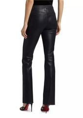 L'Agence Ruth Coated High-Rise Straight Jeans