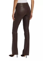 L'Agence Ruth Coated High-Rise Straight Jeans