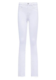 L'Agence Ruth High-Waisted Straight Jeans